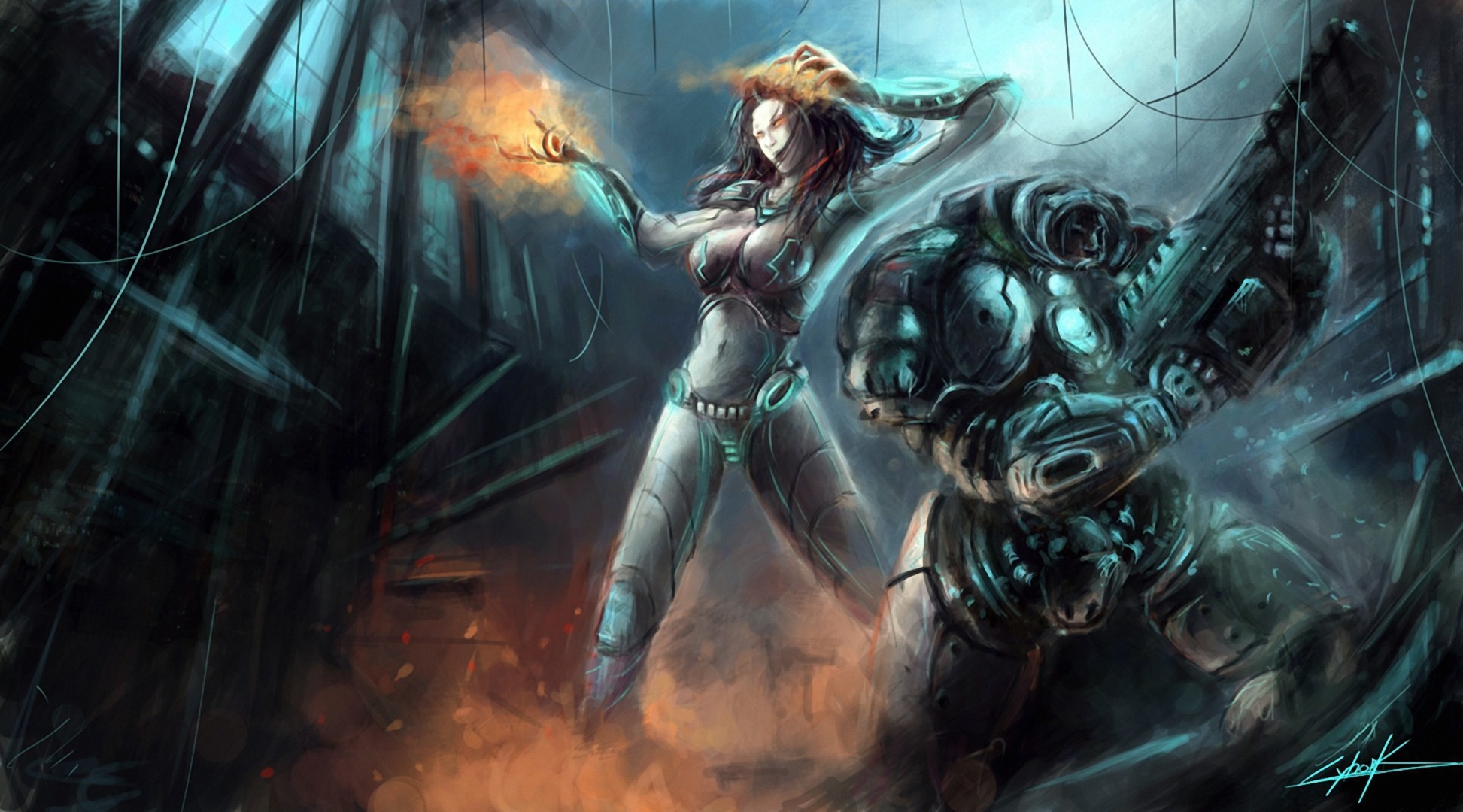 Data-src /w/full/d/1/c/530072 - 2 Heart Of The Swarm - HD Wallpaper 