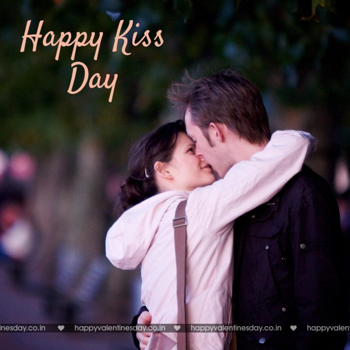 Kiss Day Happy Valentines Day Letters - Kiss Lips To Lips - HD Wallpaper 