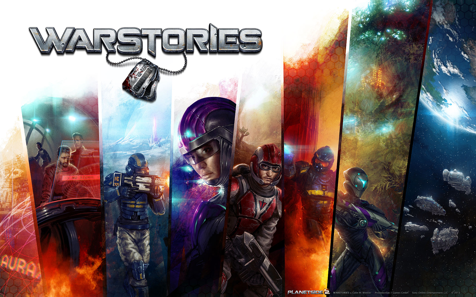 Planetside 2 Make War Stories - HD Wallpaper 