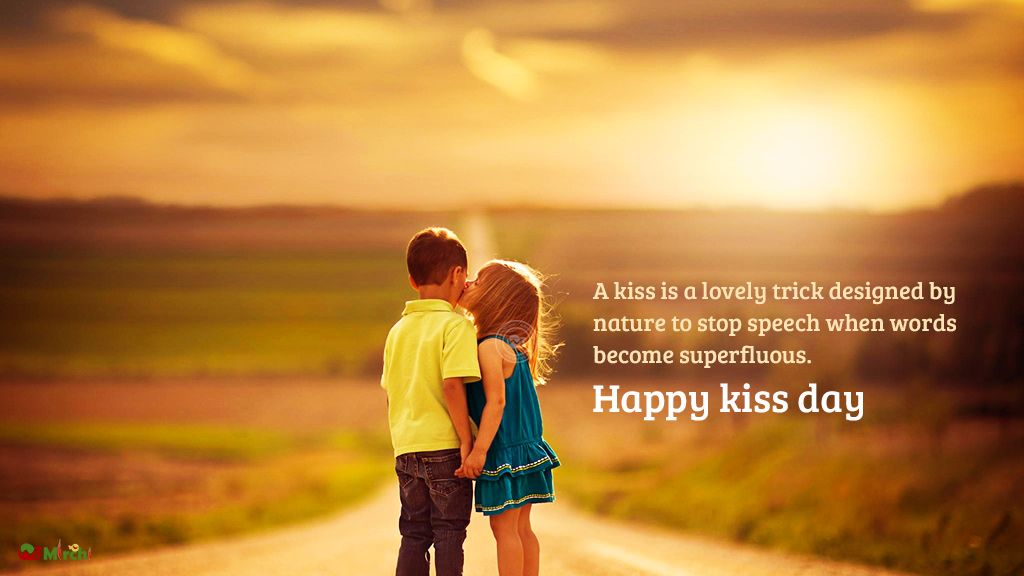 Kiss Day Quotes For Husband - HD Wallpaper 