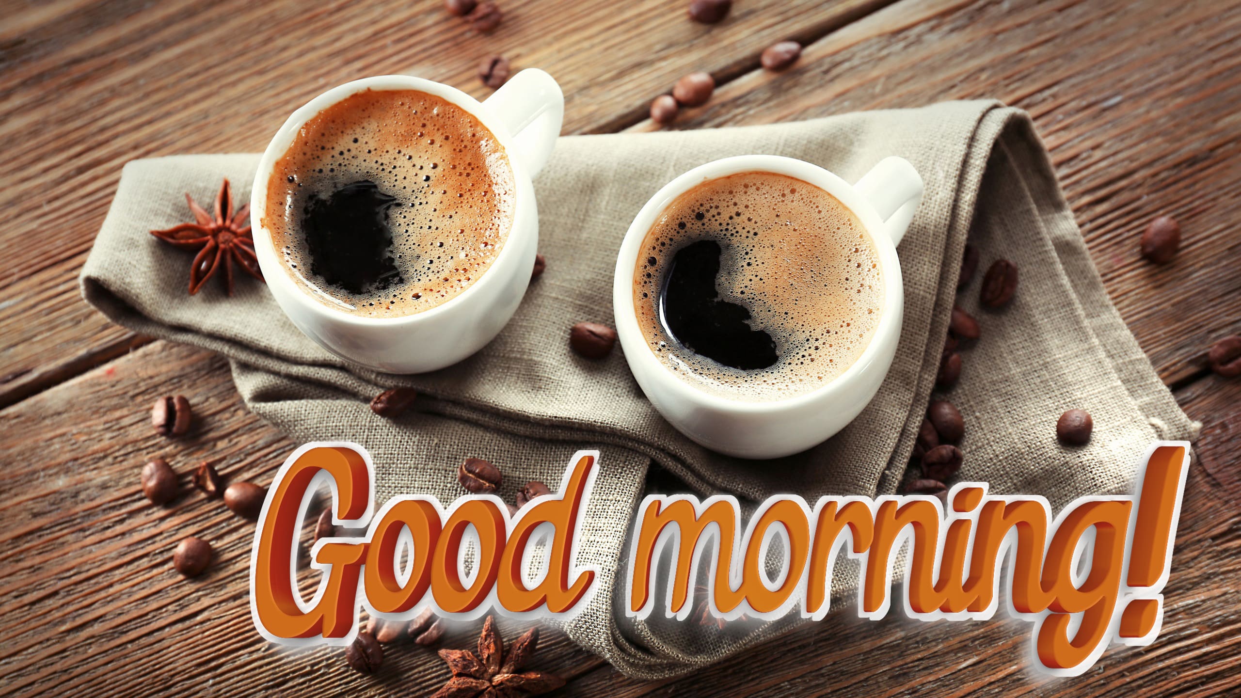 Beautiful Pictures Of Good Morning Wishes - Good Morning 2 Cup Tea - HD Wallpaper 