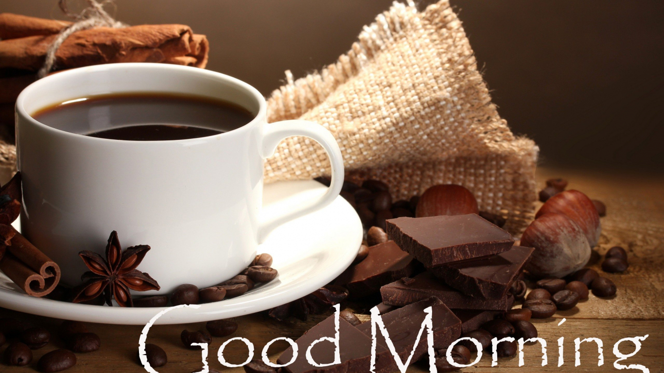 Good Morning Coffee Pics Download - HD Wallpaper 