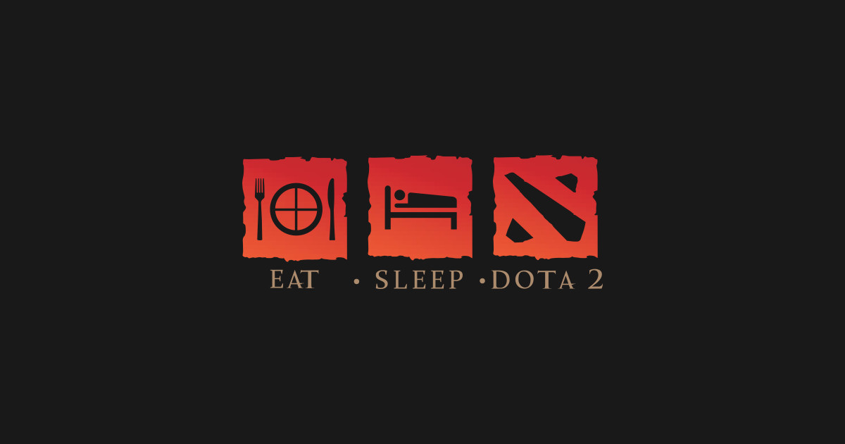 Eat Sleep Dota Repeat - HD Wallpaper 