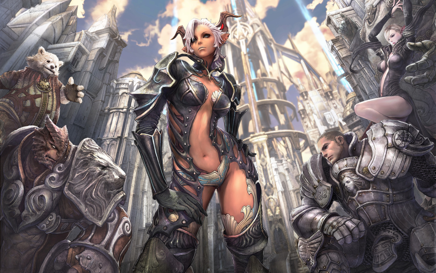 Pointed Ears Tagme Tera Online - Tera Online Art - HD Wallpaper 