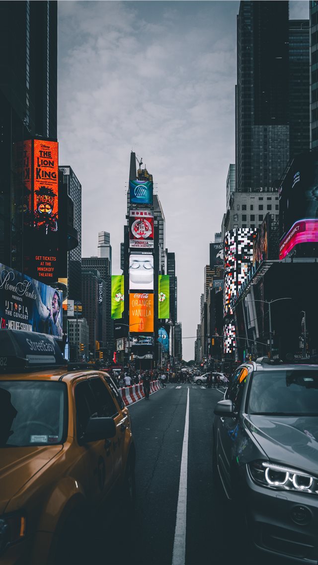 Times Square Wallpaper Iphone - HD Wallpaper 