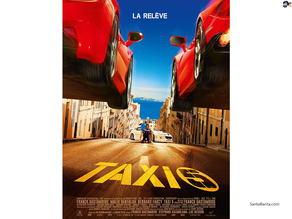 Taxi - Taxi 5 Affiche - HD Wallpaper 