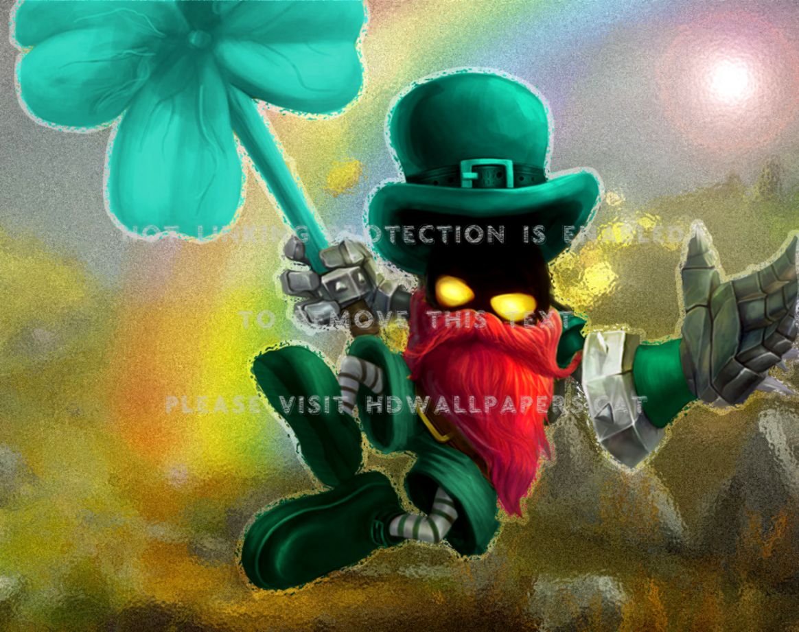 League Of Legends Leprechaun Veigar Recolor - Leprechaun Veigar - HD Wallpaper 