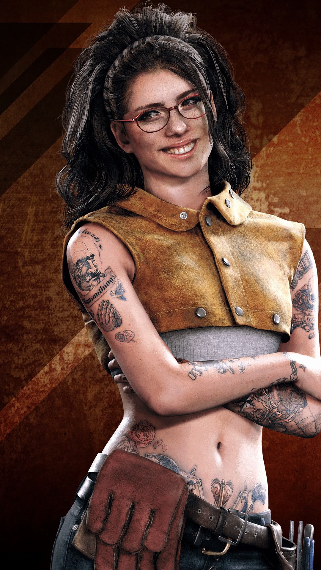 Iphone Wallpaper Devil May Cry 5, Tattoo Girl - Nico Devil May Cry - HD Wallpaper 