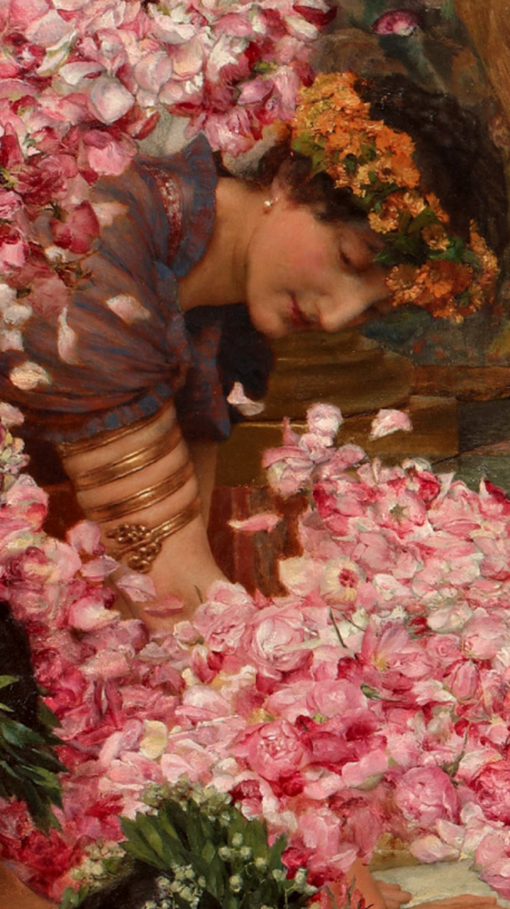 Roses Of Heliogabalus Alma Tadema - HD Wallpaper 