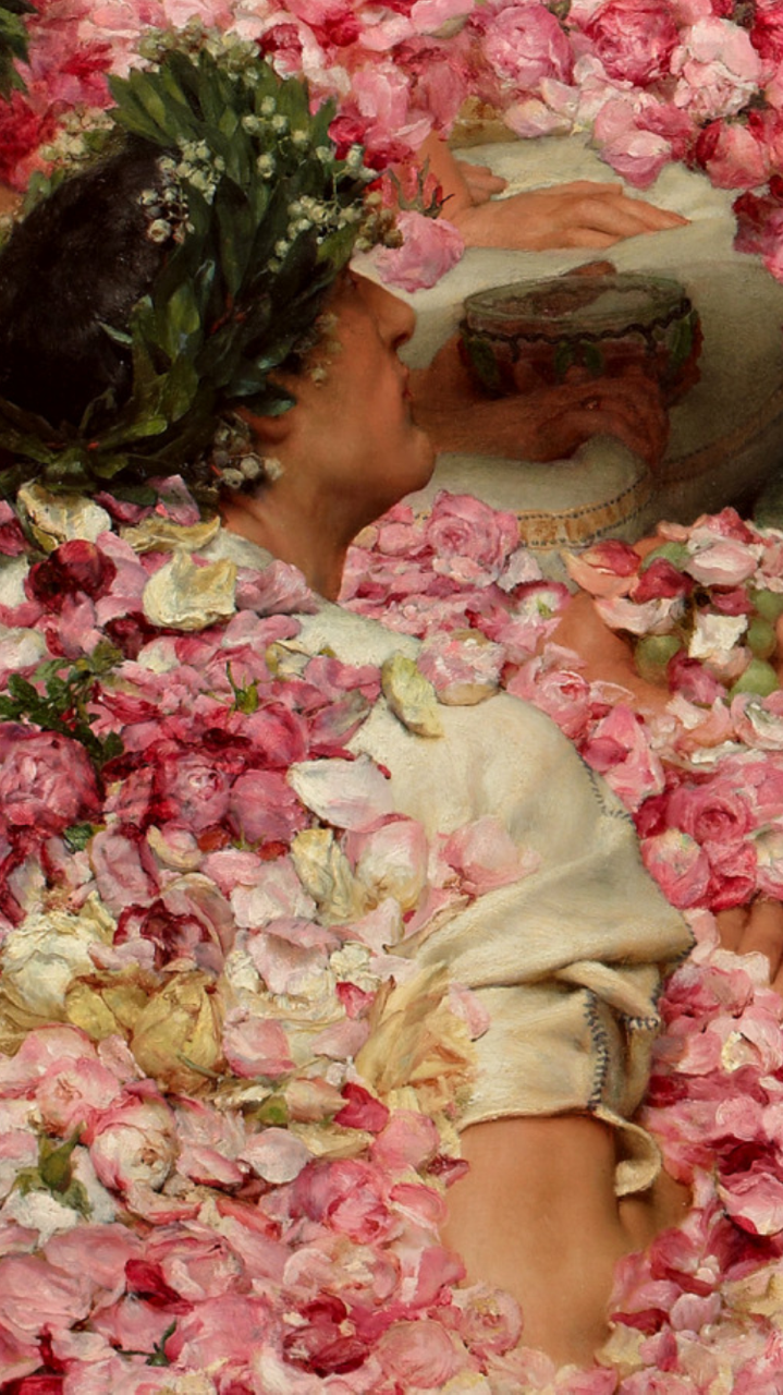 Sir Lawrence Alma Tadema The Roses Of Heliogabalus - HD Wallpaper 