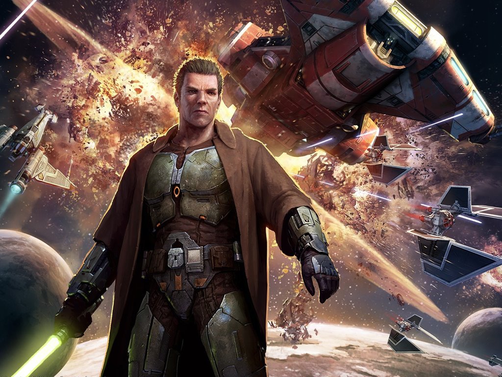 Star Wars Wallpaper - Star Wars Old Repúblic Jedi - HD Wallpaper 