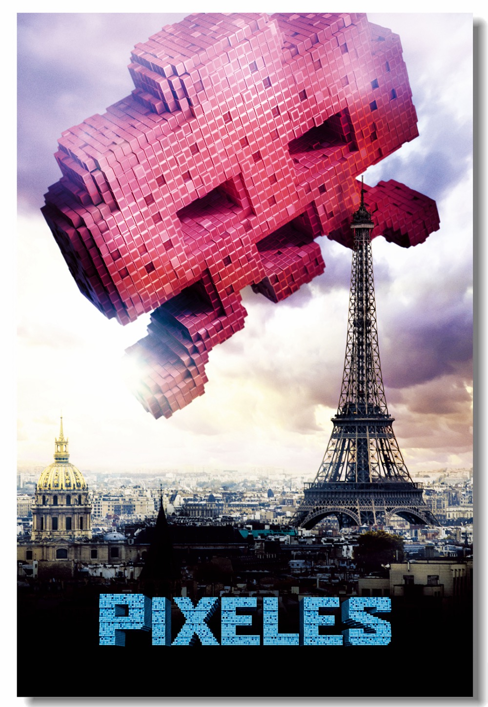 Space Invaders Pixel Movie - HD Wallpaper 