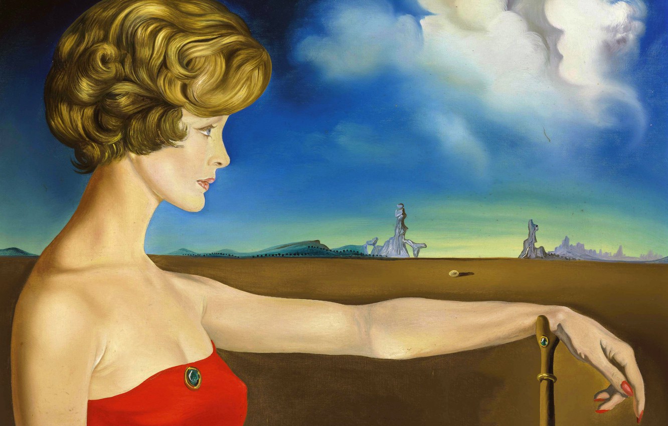 Photo Wallpaper Surrealism, Picture, Salvador Dali, - Salvador Dali 3d Painting - HD Wallpaper 