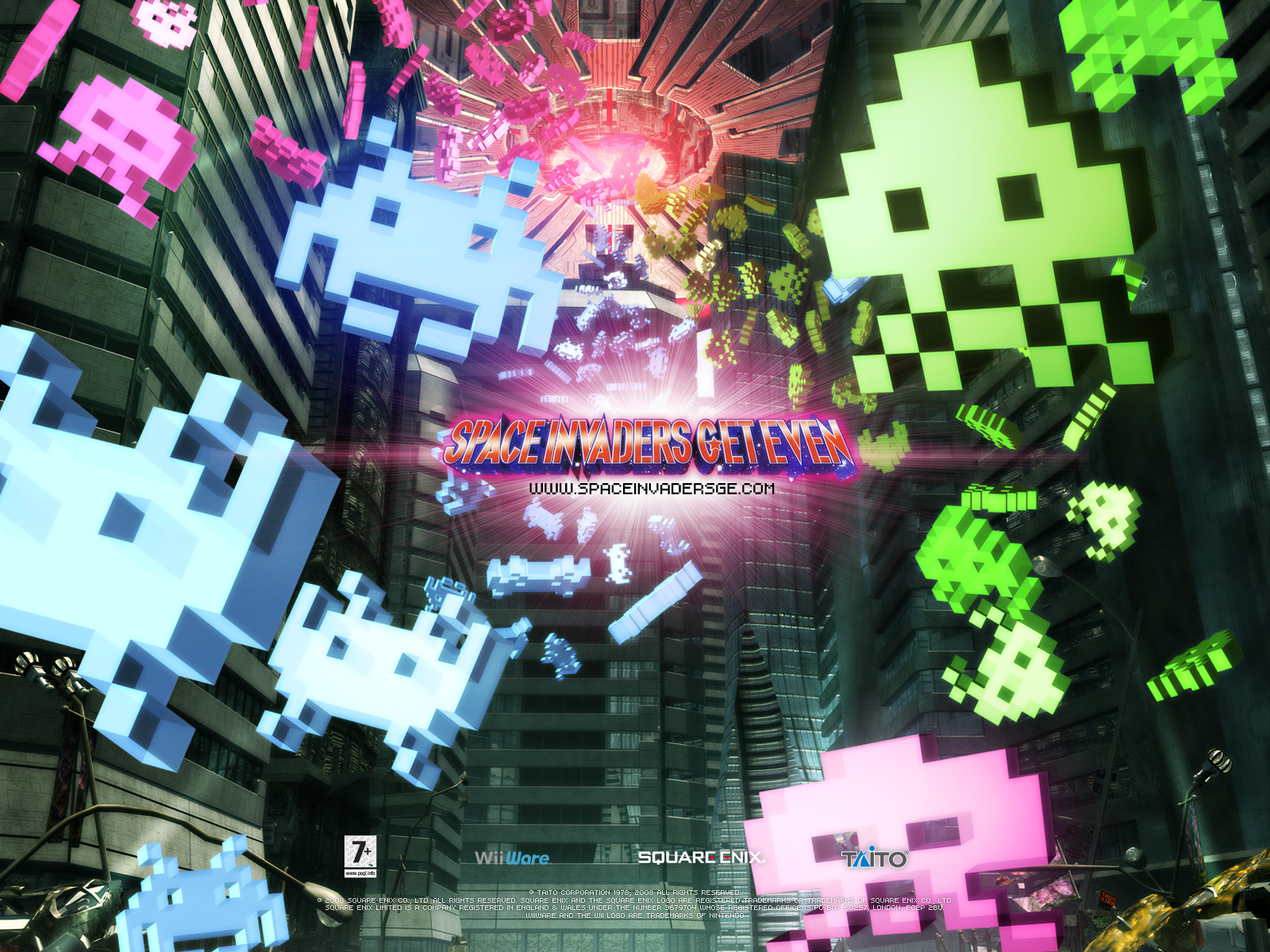 Ufo Invasion - Space Invaders - HD Wallpaper 