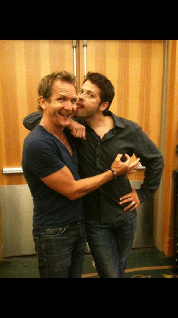 Misha Collins And Sebastian Roche - HD Wallpaper 