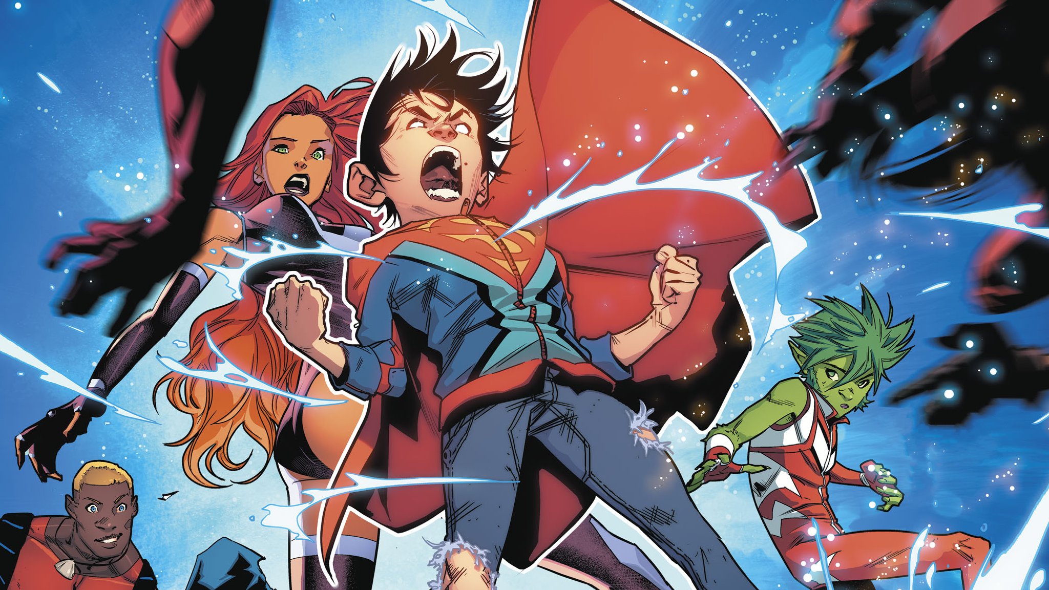 Super Sons Jorge Jimenez Art - HD Wallpaper 