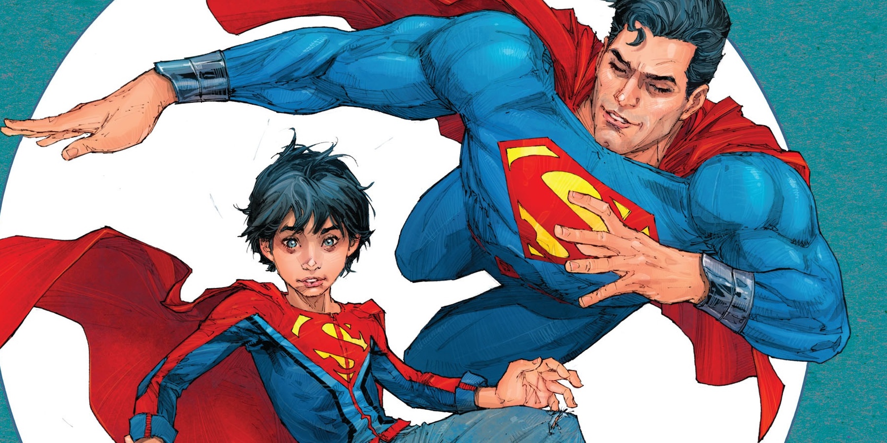 Hq Son Of Superman Wallpapers - Kenneth Rocafort Superman - HD Wallpaper 