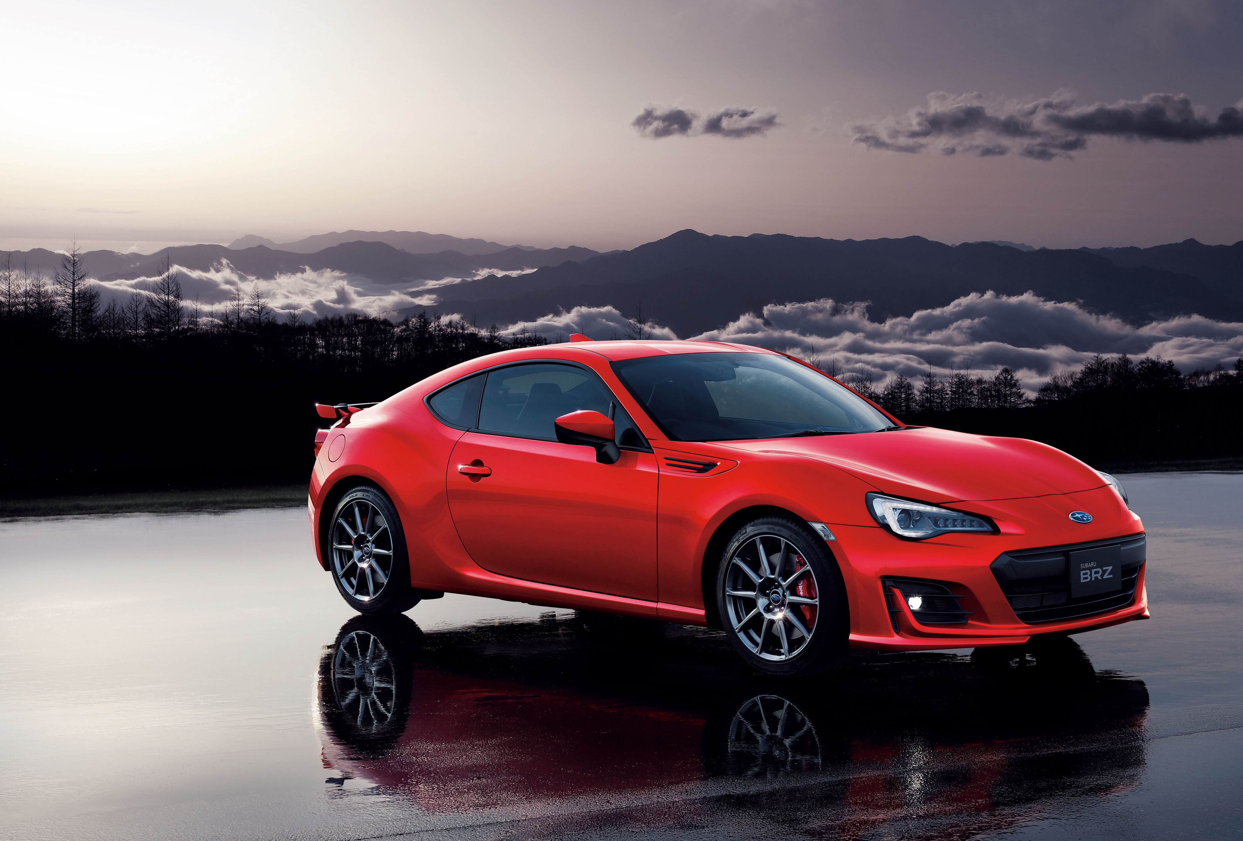 Subaru Brz Red 2018 - HD Wallpaper 