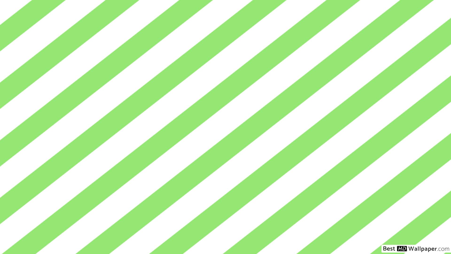 Fondo Verde Manzana Con Rayas Blancas - HD Wallpaper 