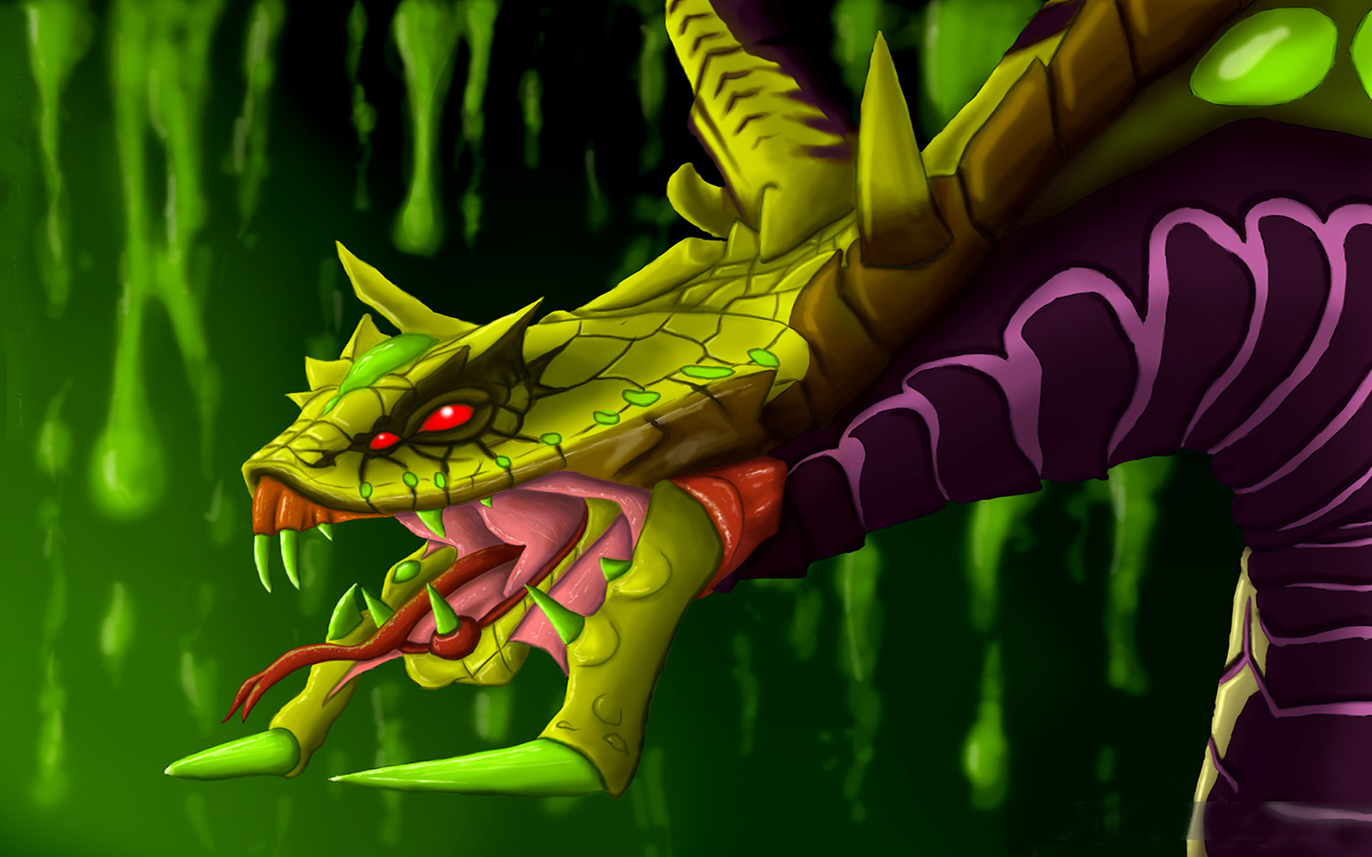 Art Dota 2 Venomancer - HD Wallpaper 