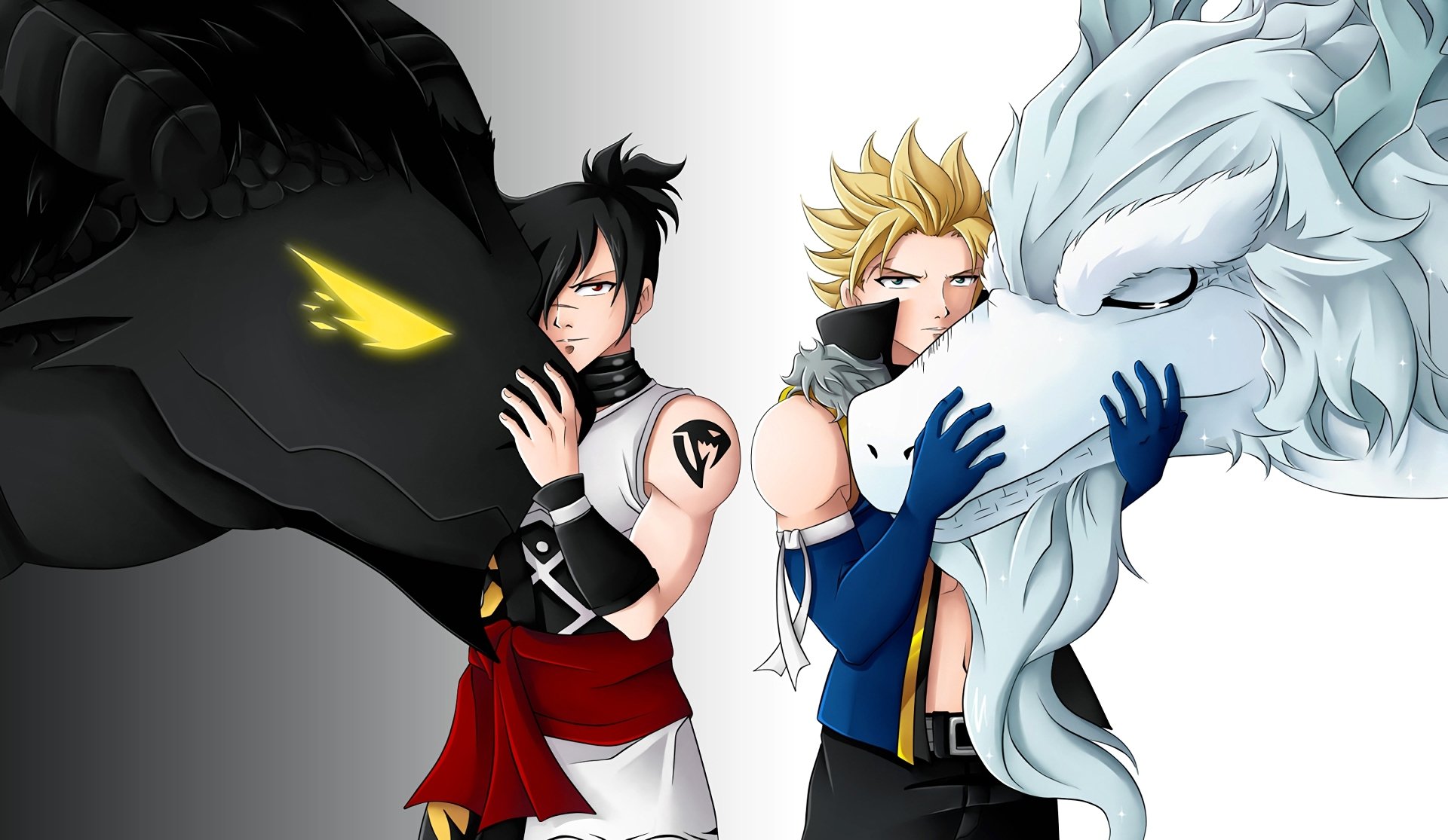 Fairy Tail Sting And Rogue - HD Wallpaper 