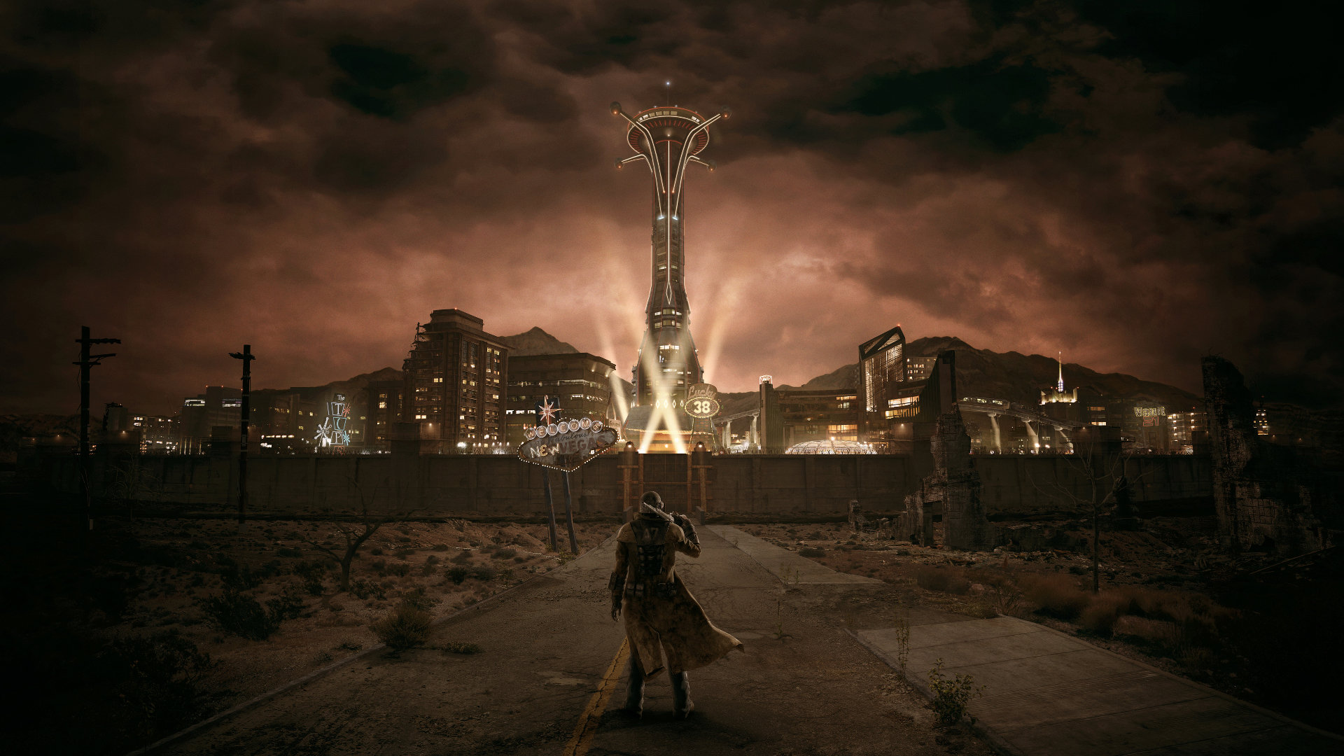 High Resolution Fallout - Fallout New Vegas - HD Wallpaper 