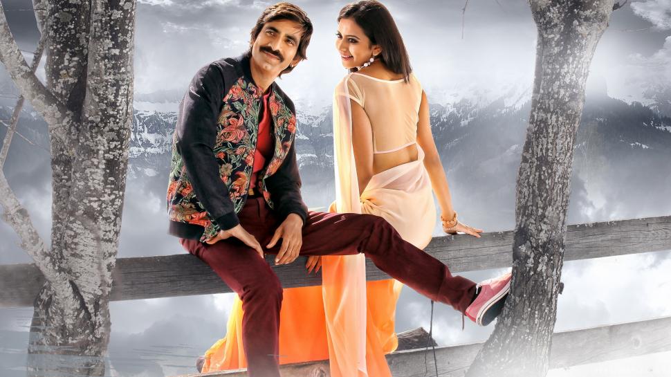 Ravi Teja And Rakul Preet Singh In Kick 2 Wallpaper,ravi - Rakul Preet Singh Kick2 - HD Wallpaper 