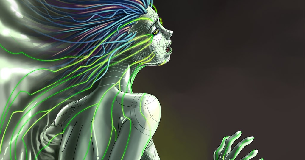 System Shock Shodan Art - HD Wallpaper 