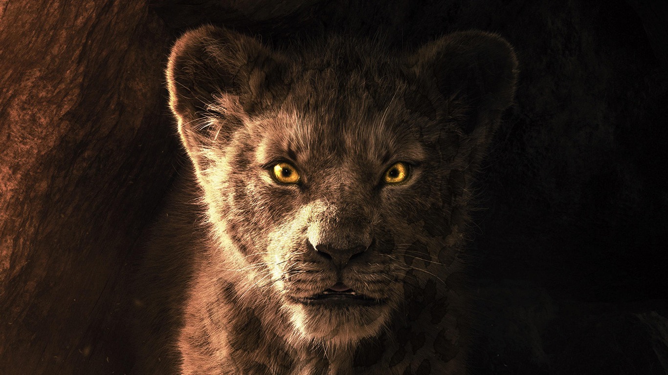 O Rei Leão, 2019, Simba, Filme, Poster - Lion King - HD Wallpaper 