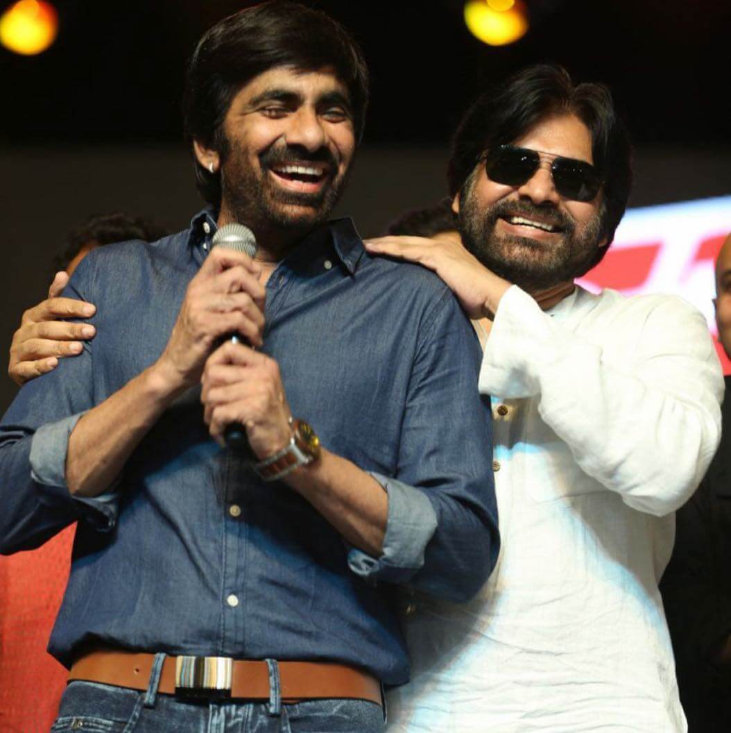 Ravi Teja Wiki - Pawan Kalyan Ravi Teja - HD Wallpaper 