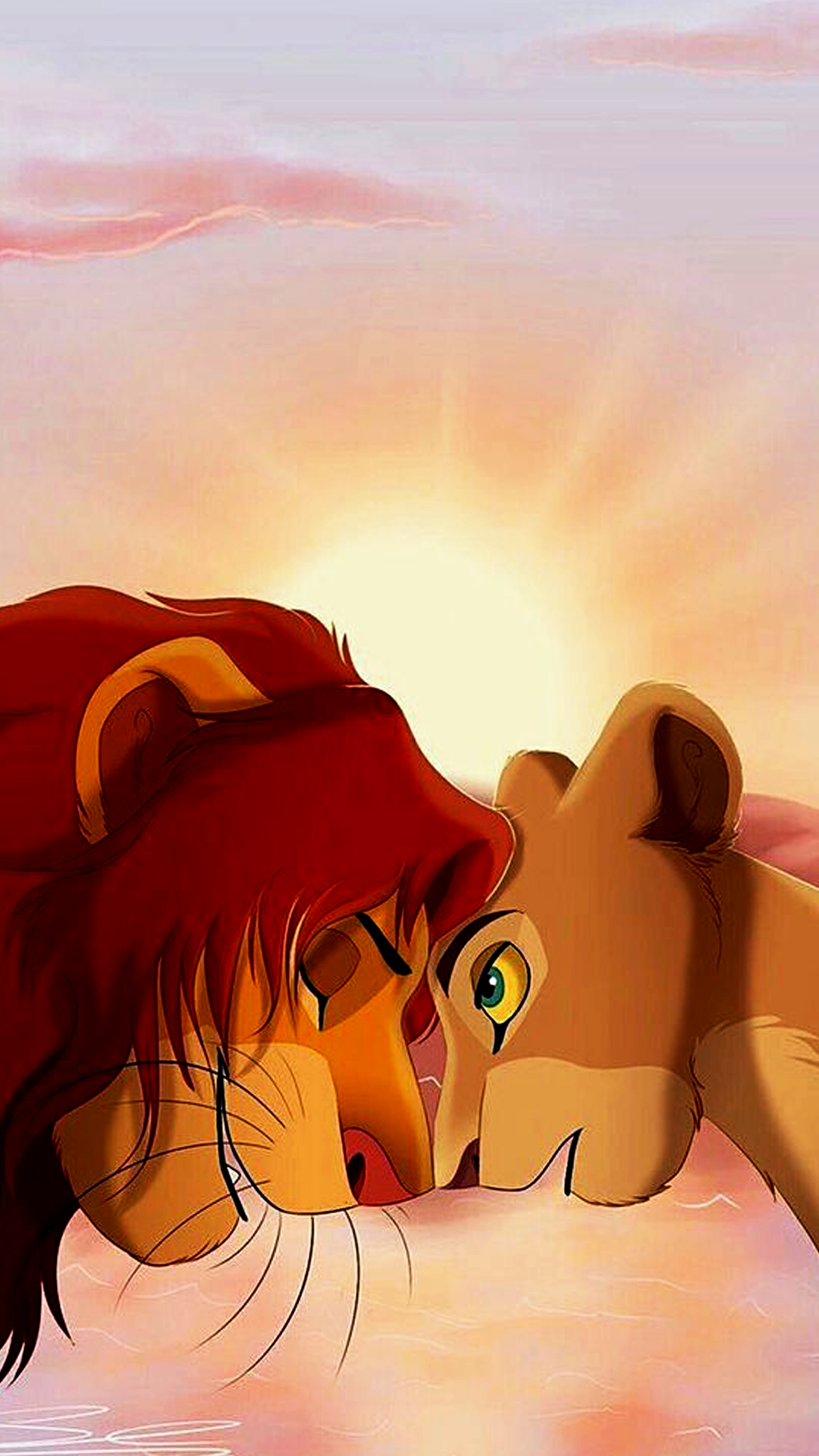 Rei Leão Simba E Nala - HD Wallpaper 