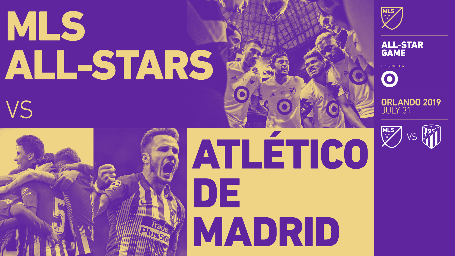 All Star Game Generic Promotion - Atletico Mls All Stars - HD Wallpaper 