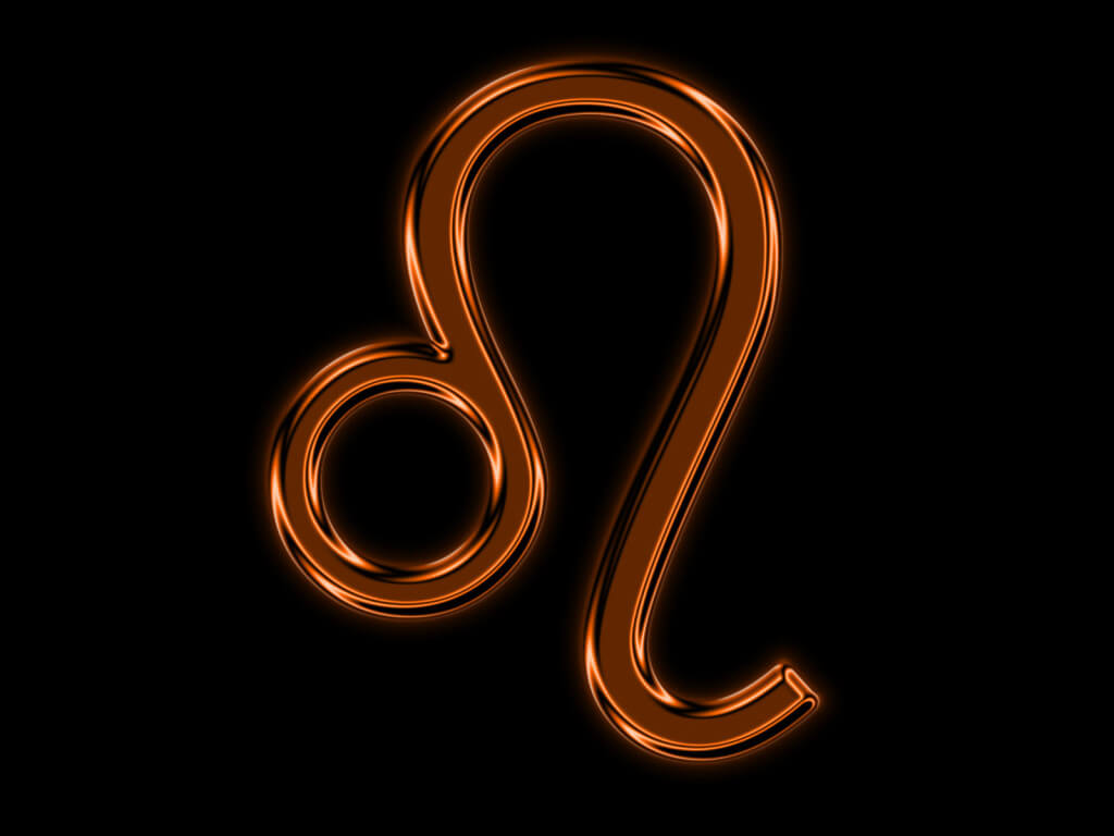 Leo Symbol - HD Wallpaper 