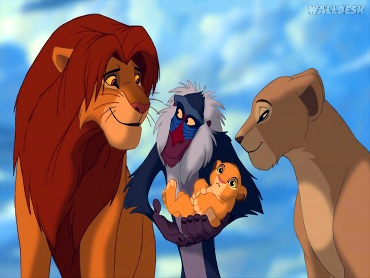 Simba And Nala - HD Wallpaper 