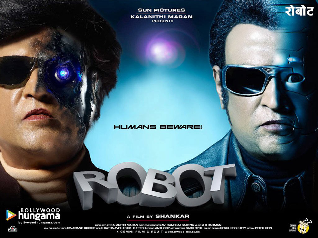 Rajinikanth - Aamir Khan Robot 2 - 1024x768 Wallpaper 