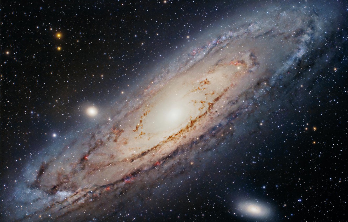 Photo Wallpaper Andromeda Galaxy, M31, The Andromeda - Real Photo Of Andromeda Galaxy - HD Wallpaper 