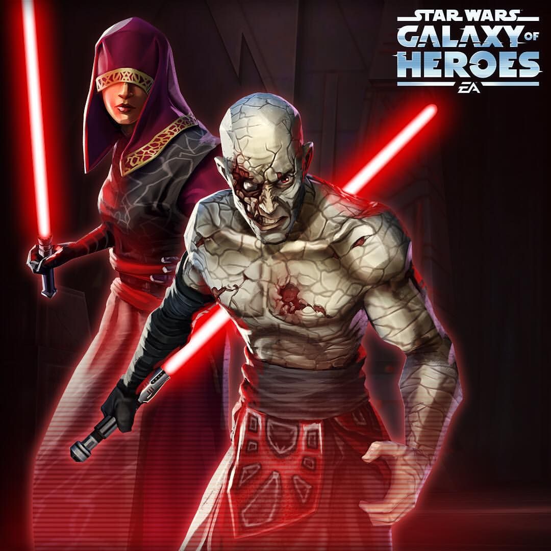 Star Wars Galaxy Of Heroes Sith Raid - HD Wallpaper 