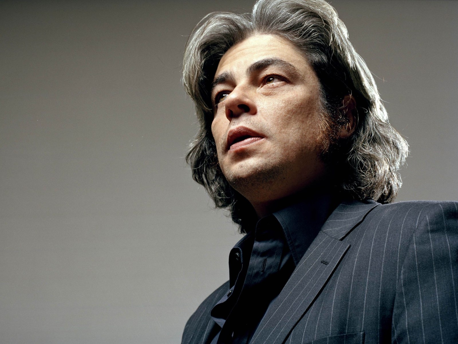 Benicio Del Toro Long Hair - HD Wallpaper 