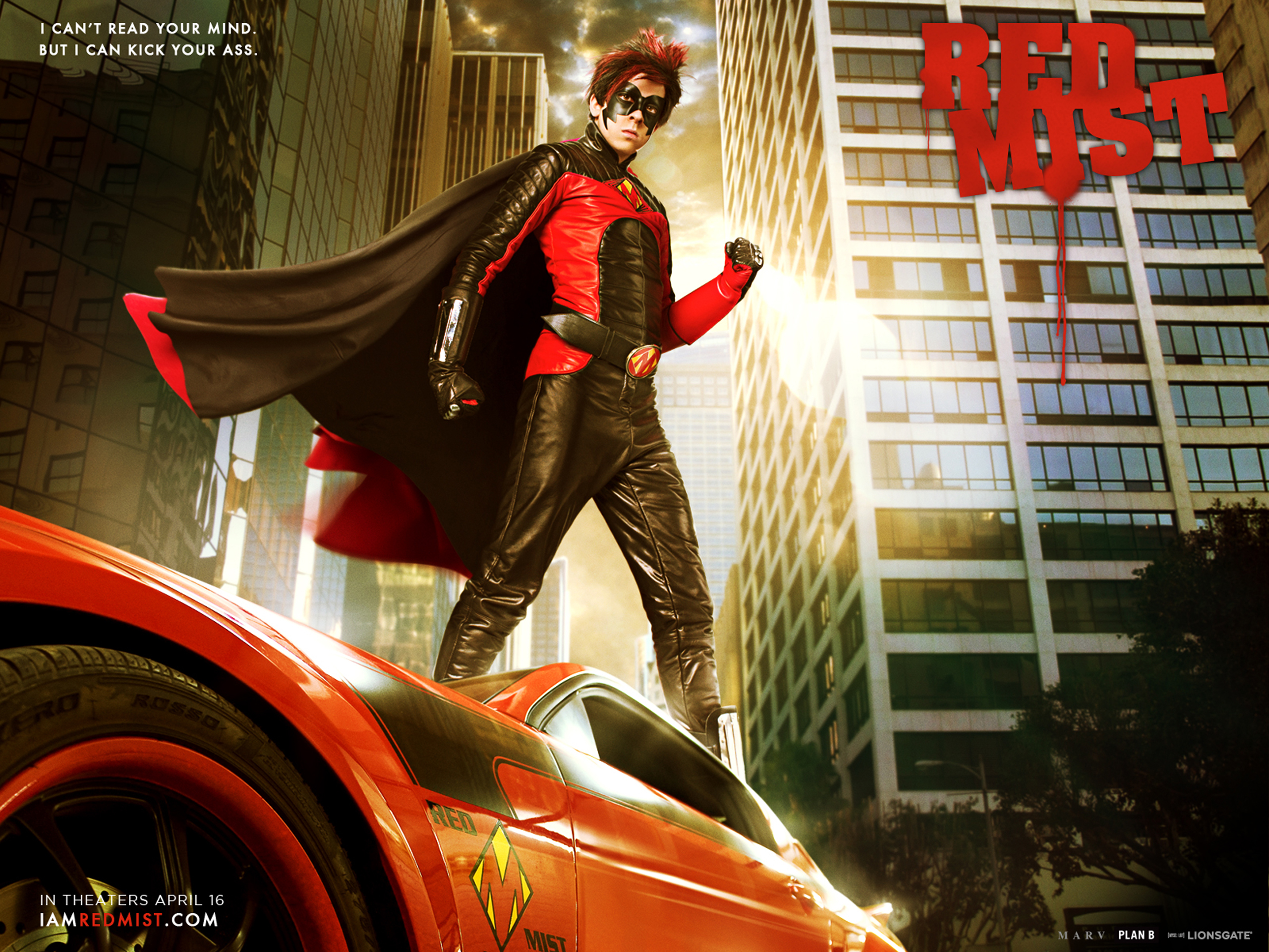 Kick Ass Red Mist - HD Wallpaper 