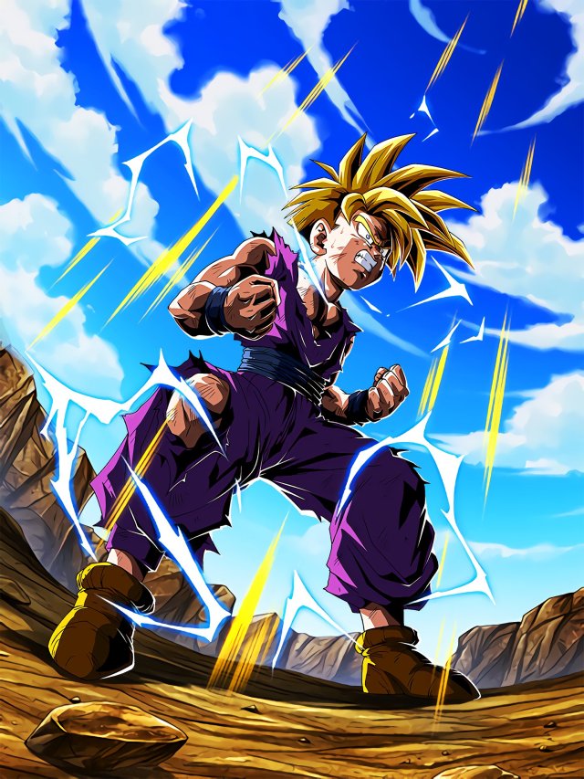 Image - Gohan Lr Dokkan Battle - HD Wallpaper 