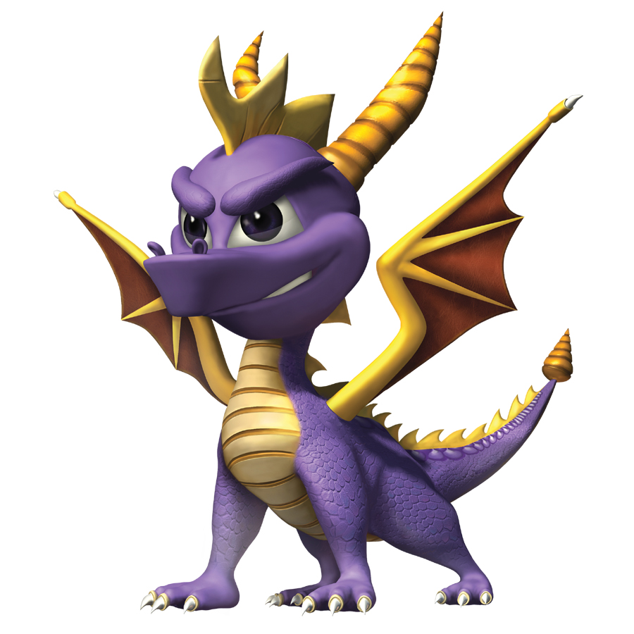 Spyro The Dragon - HD Wallpaper 