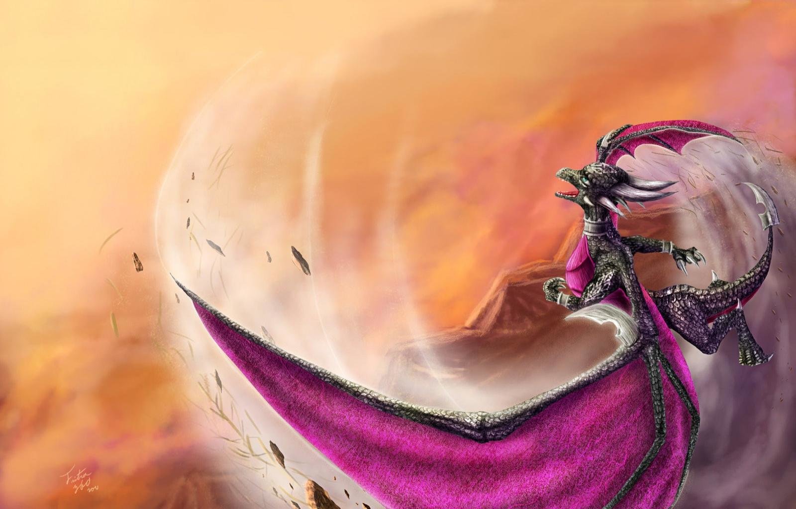 High Resolution Spyro The Dragon Hd Wallpaper Id - Watercolor Paint - HD Wallpaper 