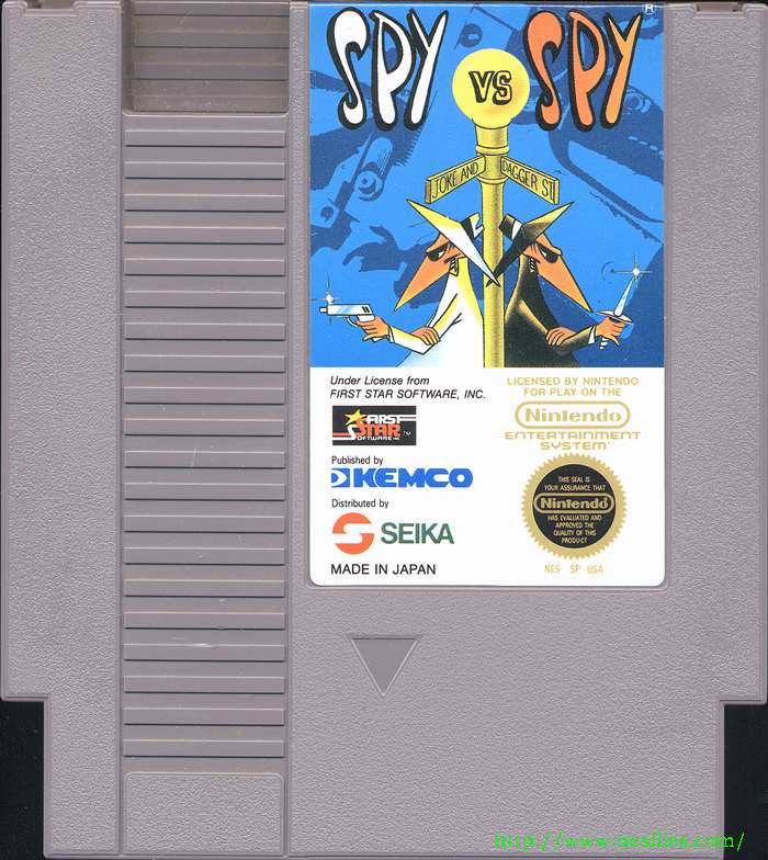 Spy Vs Spy Nes Cartridge - HD Wallpaper 