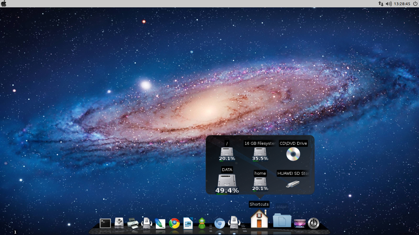 Ubuntu Gnome Dock Bar - HD Wallpaper 