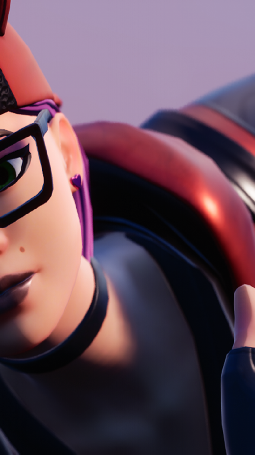 Fortnite, Girl Character, Glasses, Battle Royale Games - Fortnite Wallpaper Of Girls - HD Wallpaper 