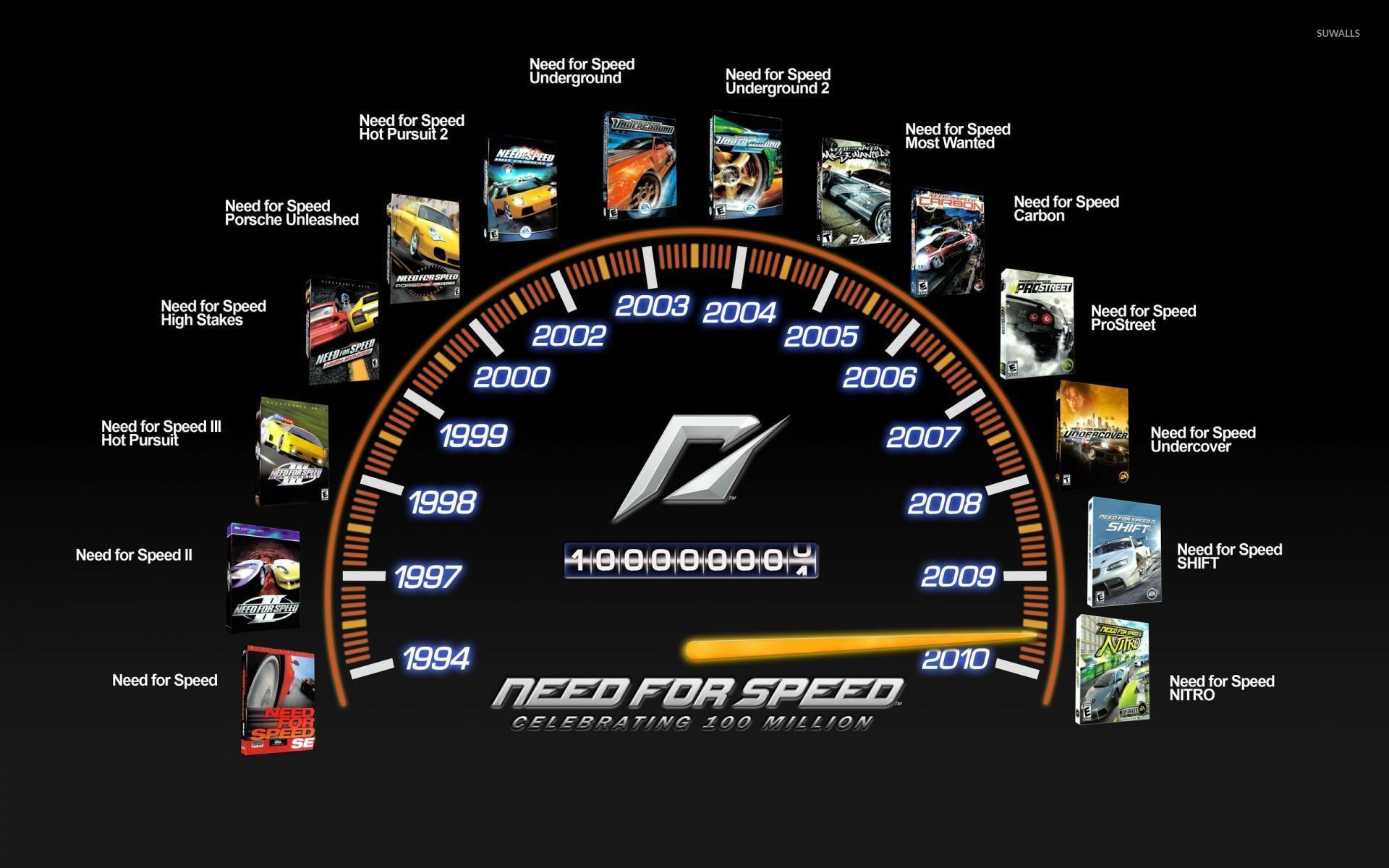 Need For Speed Cronologia - HD Wallpaper 