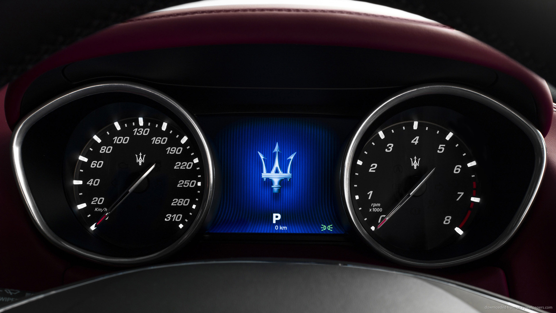 Hd White Maserati Ghibli Speedometer Wallpaper 
 Data - Maserati Ghibli Dashboard - HD Wallpaper 