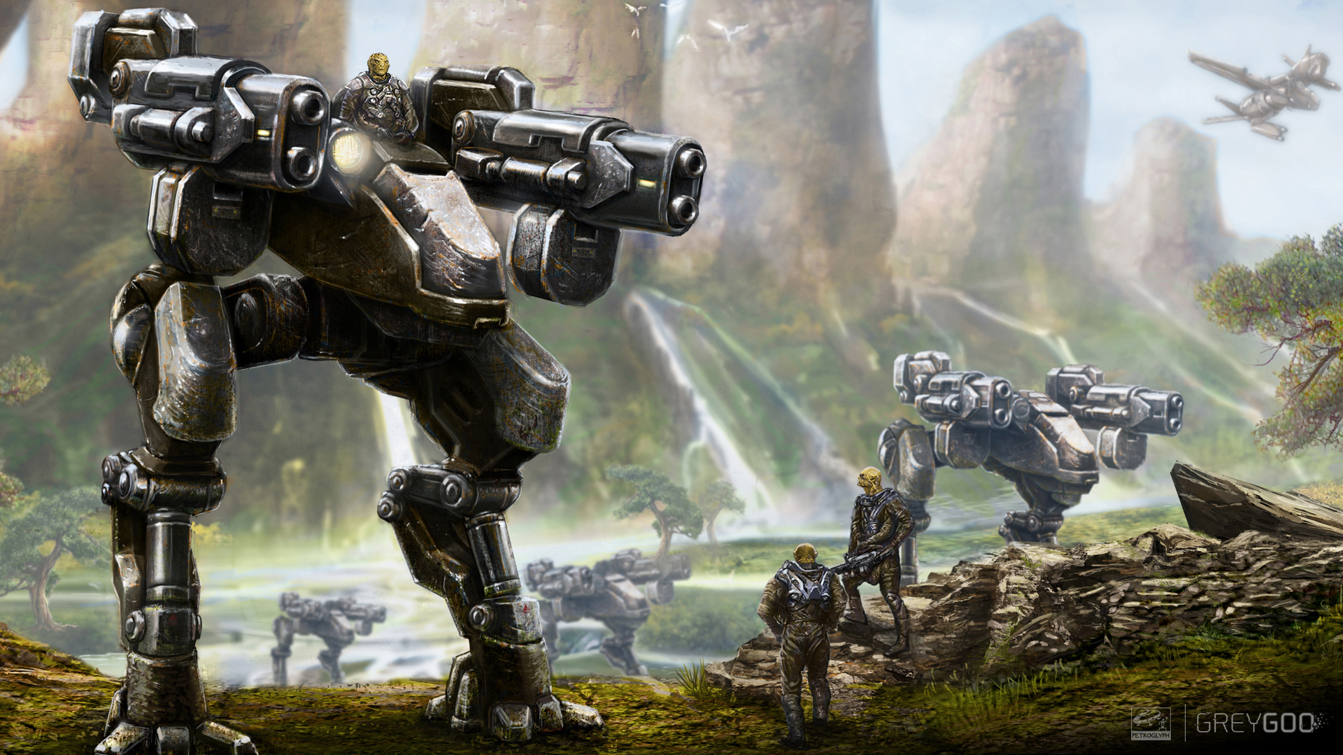 Grey Goo All Human Units - HD Wallpaper 