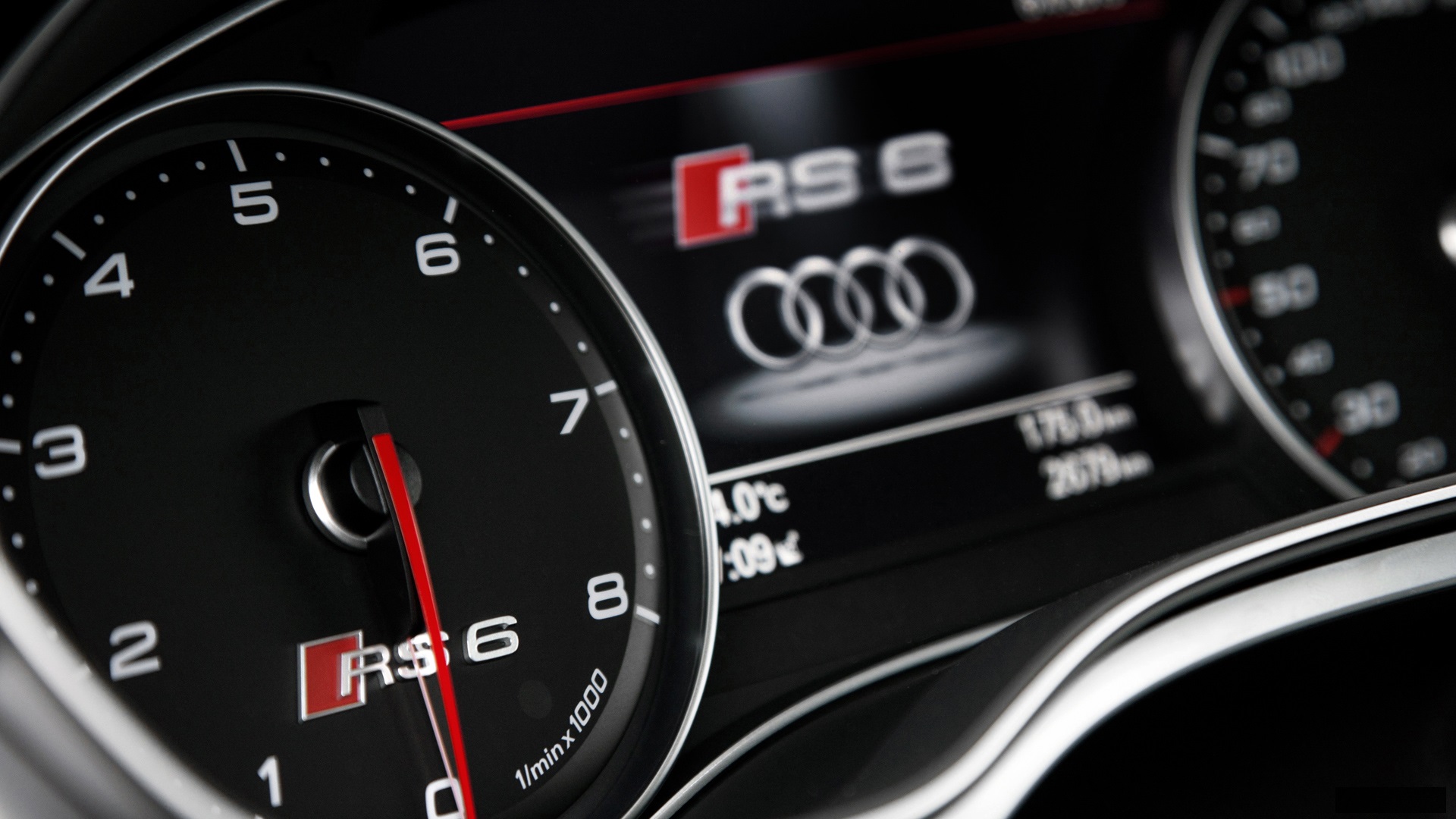 Audi Rs6 Interior - HD Wallpaper 