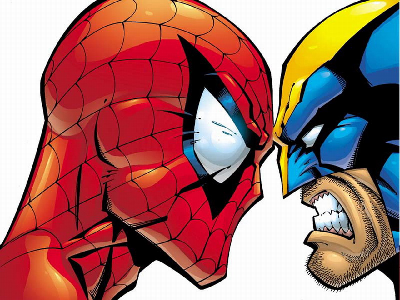 Spiderman Vs Wolverine - HD Wallpaper 